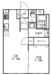 ルナ レジデンスの間取り画像