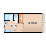 フローレンス中山の間取り画像