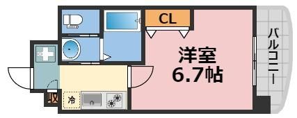 Luxeドーム前Ⅱの間取り画像