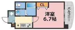 Luxeドーム前Ⅱの間取り画像