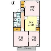 ファミール平和の間取り画像