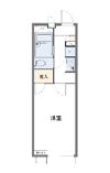 レオパレスフジニューコートの間取り画像