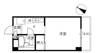 コーポ・Mの間取り画像