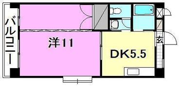 あかつきマンションの間取り画像