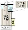CASA滝王子の間取り画像