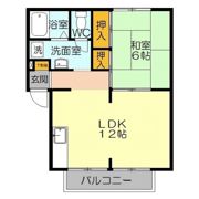 コナハイムA棟の間取り画像