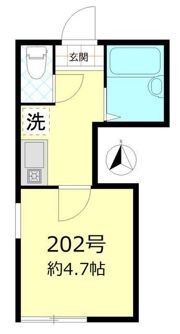 フルーリエ小岩の間取り画像