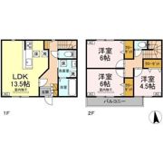 Garden Heights Takeの間取り画像