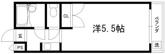 ダイバーシティ同志社の間取り画像