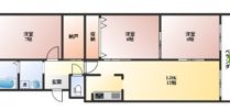 パストラルハイム豊中の間取り画像