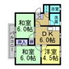 サンライフ伴野Bの間取り画像