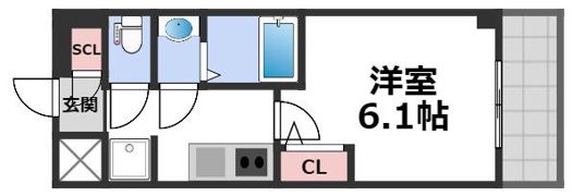 LUMINOUS放出の間取り画像