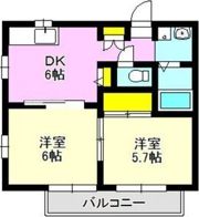 ガーデンクレストの間取り画像