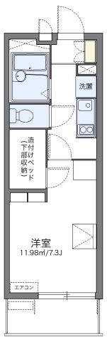 レオパレスエーデル菱屋西の間取り画像