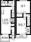 APT遠場の間取り画像