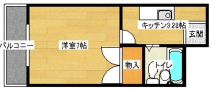 アベニュー西山の間取り画像