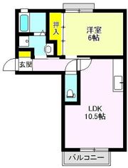 シューフレールの間取り画像