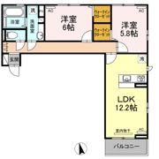 コモドの間取り画像