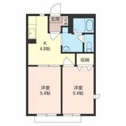 カーサ心苑の間取り画像