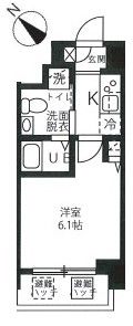 ハーモニーレジデンス新横浜の間取り画像