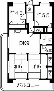 大椿ビルⅤの間取り画像