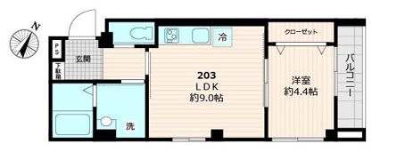 ビアンカ フォレの間取り画像