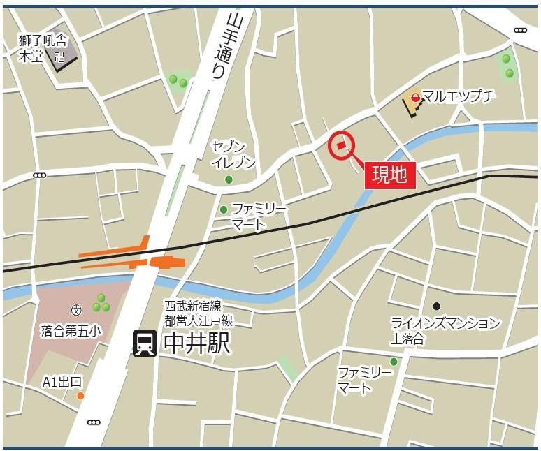 近くに施設あり