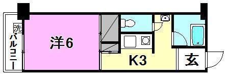 第二森ビルの間取り画像