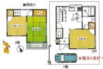 上沢貸家の間取り画像