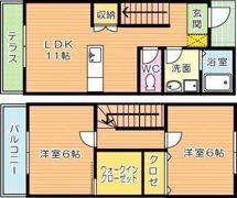 ソレイユ下原町Ⅱの間取り画像