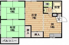 コーポ安留の間取り画像