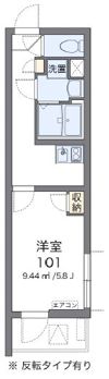 クレイノカルムエスの間取り画像