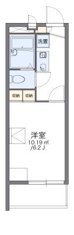レオパレスさかえの間取り画像