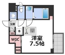 ファーストフィオーレ天王寺空堀町の間取り画像