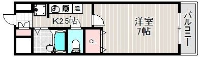 シャトレヴェールⅡの間取り画像