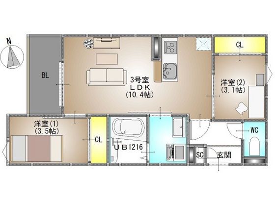 間取図