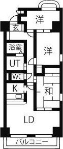 フレンドビル21の間取り画像