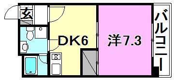 アルファネクスト三番町の間取り画像