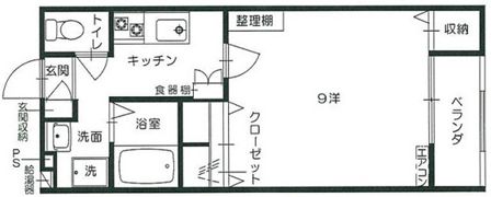 コーポ・セラの間取り画像
