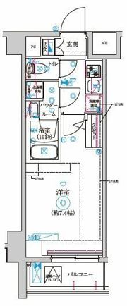 セジョリ高井戸Ⅱの間取り画像