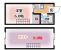 岸本ハイツの間取り画像