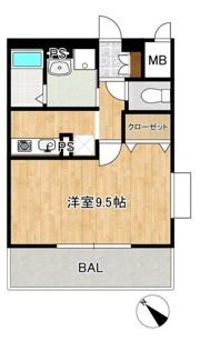 トゥールヌソルの間取り画像