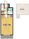 アーバンポート折尾学園都市 403号室の間取り画像