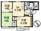 コーポ木谷の間取り画像