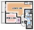 ジーメゾン池田旭町の間取り画像