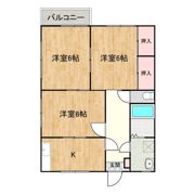 フレグランス大宮の間取り画像
