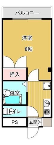 エンゼルハイム九品寺の間取り画像