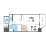 セレニテ新大阪グランデ ミリューの間取り画像