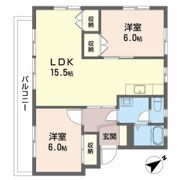 コーポあまずの間取り画像