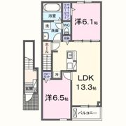 レジデンス ハイブリッジ Ⅱの間取り画像